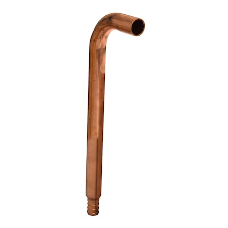 Jones Stephens 1/2 Crimp PEX F1807 x 1/2 Male Sweat Connection Tub/Shwr Vlv Cnnctr, 8 S72022